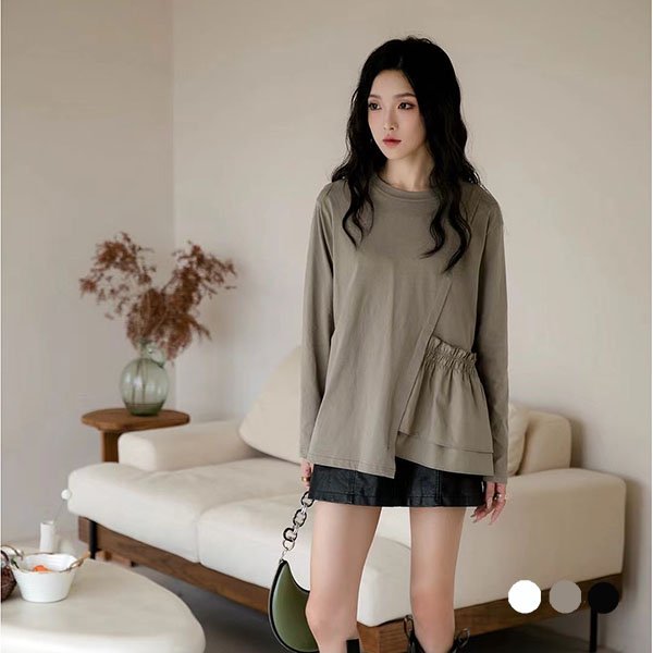 画像1: 3色長袖Tシャツ (1)