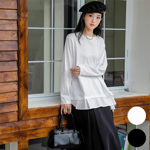 画像1: 2色トップス (1)